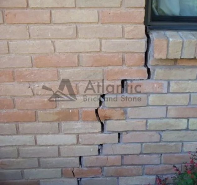 Stair Step Cracks